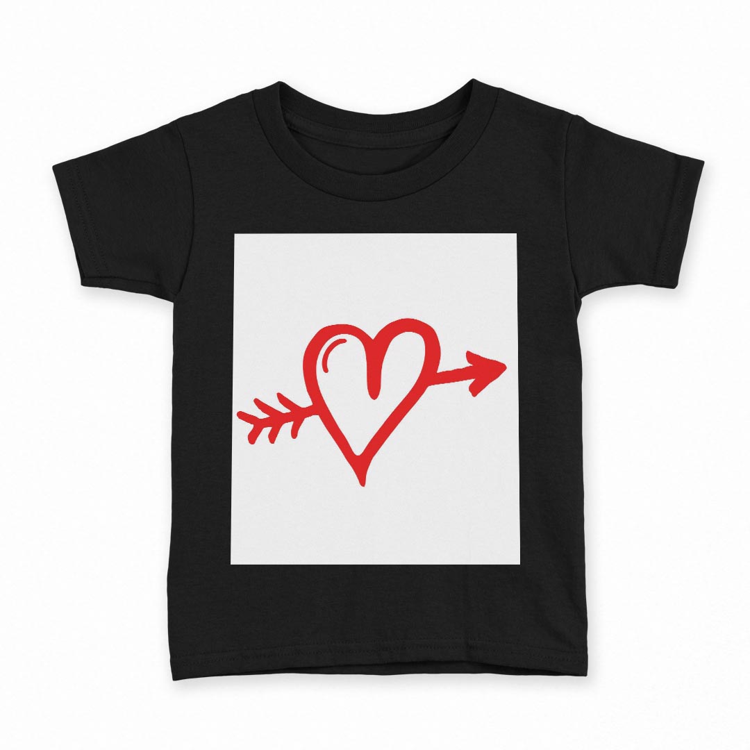 tシャツキッズ半袖黒地ブラックデザ...