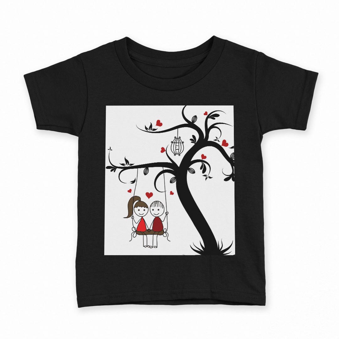 tシャツ キッズ 半袖 黒地 ブラック デザイン 90 100 110 120 130 140 150 Tシャツ ティーシャツ T shirt 上記で使用したデザインTシャツはこちら▼キッズ用Tシャツ　ブラック全デザインはこちらから▼ ▼キッズ用Tシャツ　グレー・ホワイト全デザインはこちらから▼商品特徴・15000デザインから選べる！デザインTシャツ！ ・洗濯も赤ちゃんにも安心なウェアプリント 　UltraChrome DGインクは洗濯に対しても色落ちが少なく、高い堅牢度が実証されています。 ・着心地や素材感にこだわった、上質なTシャツ。 ・1枚でも様になる万能型Tシャツ。 ・「よれない」「透けない」「長持ちする」という三大要素をすべて兼ね備えたTシャツです。 素材 ブラック：綿　100％ 注意事項画像はサンプルですので、Tシャツの大きさが若干異なる場合があります。ご覧の環境によっては多少色味に違いを感じる場合がございます。 イメージと違った、モニターと色味が異なるという理由での交換や返金はご対応出来かねます。 写真のカラーは可能な限り実際の商品に色味を近づけていますが、WEBの性質上ご使用のパソコンの設定や環境でカラーが若干異なります。 ご注文後に1点1点制作する受注生産品のため、不良品以外のご返品や交換は固くお断り致します。 選択間違いも保証対象外となりますため、ご注文の際は必ずサイズやカラーをご確認下さい。洗濯の際は、商品の色あせを避けるため手洗いをおすすめします。 つけ置き洗いは避けてください。 タンブラー乾燥はお控えください。発送について完全受注生産のハンドメイド商品となりますので、既製品と比べて発送までお時間を頂いています。 基本的に決済確認後、最大で10営業日での発送となります。繁忙期や休業日明けの場合はさらに時間がかかる場合があります。 その際には別途メールにてご連絡致します。メール便の場合、発送日から到着までに2〜4日ほどかかる場合が多く、紛失などの保障もご対応できかねます。あらかじめご了承下さい。