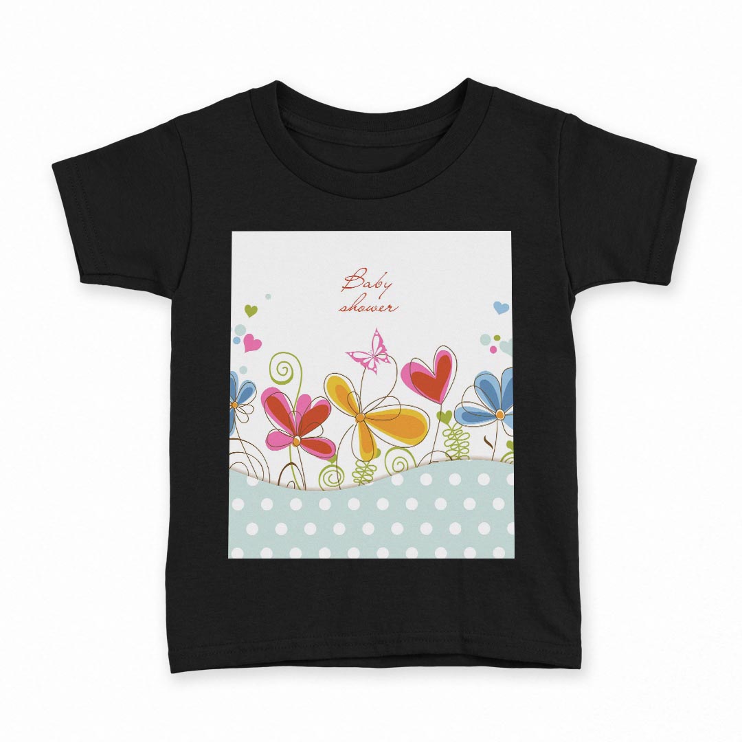 tシャツ キッズ 半袖 黒地 ブラック デザイン 90 100 110 120 130 140 150 Tシャツ ティーシャツ T shirt 上記で使用したデザインTシャツはこちら▼キッズ用Tシャツ　ブラック全デザインはこちらから▼ ▼キッズ用Tシャツ　グレー・ホワイト全デザインはこちらから▼商品特徴・15000デザインから選べる！デザインTシャツ！ ・洗濯も赤ちゃんにも安心なウェアプリント 　UltraChrome DGインクは洗濯に対しても色落ちが少なく、高い堅牢度が実証されています。 ・着心地や素材感にこだわった、上質なTシャツ。 ・1枚でも様になる万能型Tシャツ。 ・「よれない」「透けない」「長持ちする」という三大要素をすべて兼ね備えたTシャツです。 素材 ブラック：綿　100％ 注意事項画像はサンプルですので、Tシャツの大きさが若干異なる場合があります。ご覧の環境によっては多少色味に違いを感じる場合がございます。 イメージと違った、モニターと色味が異なるという理由での交換や返金はご対応出来かねます。 写真のカラーは可能な限り実際の商品に色味を近づけていますが、WEBの性質上ご使用のパソコンの設定や環境でカラーが若干異なります。 ご注文後に1点1点制作する受注生産品のため、不良品以外のご返品や交換は固くお断り致します。 選択間違いも保証対象外となりますため、ご注文の際は必ずサイズやカラーをご確認下さい。洗濯の際は、商品の色あせを避けるため手洗いをおすすめします。 つけ置き洗いは避けてください。 タンブラー乾燥はお控えください。発送について完全受注生産のハンドメイド商品となりますので、既製品と比べて発送までお時間を頂いています。 基本的に決済確認後、最大で10営業日での発送となります。繁忙期や休業日明けの場合はさらに時間がかかる場合があります。 その際には別途メールにてご連絡致します。メール便の場合、発送日から到着までに2〜4日ほどかかる場合が多く、紛失などの保障もご対応できかねます。あらかじめご了承下さい。