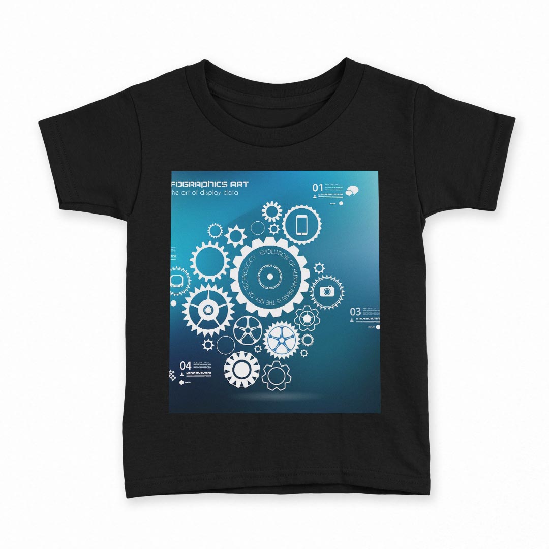 tシャツ キッズ 半袖 黒地 ブラック デザイン 90 100 110 120 130 140 150 Tシャツ ティーシャツ T shirt 上記で使用したデザインTシャツはこちら▼キッズ用Tシャツ　ブラック全デザインはこちらから▼ ▼キッズ用Tシャツ　グレー・ホワイト全デザインはこちらから▼商品特徴・15000デザインから選べる！デザインTシャツ！ ・洗濯も赤ちゃんにも安心なウェアプリント 　UltraChrome DGインクは洗濯に対しても色落ちが少なく、高い堅牢度が実証されています。 ・着心地や素材感にこだわった、上質なTシャツ。 ・1枚でも様になる万能型Tシャツ。 ・「よれない」「透けない」「長持ちする」という三大要素をすべて兼ね備えたTシャツです。 素材 ブラック：綿　100％ 注意事項画像はサンプルですので、Tシャツの大きさが若干異なる場合があります。ご覧の環境によっては多少色味に違いを感じる場合がございます。 イメージと違った、モニターと色味が異なるという理由での交換や返金はご対応出来かねます。 写真のカラーは可能な限り実際の商品に色味を近づけていますが、WEBの性質上ご使用のパソコンの設定や環境でカラーが若干異なります。 ご注文後に1点1点制作する受注生産品のため、不良品以外のご返品や交換は固くお断り致します。 選択間違いも保証対象外となりますため、ご注文の際は必ずサイズやカラーをご確認下さい。洗濯の際は、商品の色あせを避けるため手洗いをおすすめします。 つけ置き洗いは避けてください。 タンブラー乾燥はお控えください。発送について完全受注生産のハンドメイド商品となりますので、既製品と比べて発送までお時間を頂いています。 基本的に決済確認後、最大で10営業日での発送となります。繁忙期や休業日明けの場合はさらに時間がかかる場合があります。 その際には別途メールにてご連絡致します。メール便の場合、発送日から到着までに2〜4日ほどかかる場合が多く、紛失などの保障もご対応できかねます。あらかじめご了承下さい。