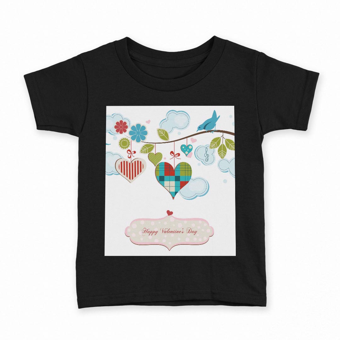 tシャツ キッズ 半袖 黒地 ブラック デザイン 90 100 110 120 130 140 150 Tシャツ ティーシャツ T shirt 上記で使用したデザインTシャツはこちら▼キッズ用Tシャツ　ブラック全デザインはこちらから▼ ▼キッズ用Tシャツ　グレー・ホワイト全デザインはこちらから▼商品特徴・15000デザインから選べる！デザインTシャツ！ ・洗濯も赤ちゃんにも安心なウェアプリント 　UltraChrome DGインクは洗濯に対しても色落ちが少なく、高い堅牢度が実証されています。 ・着心地や素材感にこだわった、上質なTシャツ。 ・1枚でも様になる万能型Tシャツ。 ・「よれない」「透けない」「長持ちする」という三大要素をすべて兼ね備えたTシャツです。 素材 ブラック：綿　100％ 注意事項画像はサンプルですので、Tシャツの大きさが若干異なる場合があります。ご覧の環境によっては多少色味に違いを感じる場合がございます。 イメージと違った、モニターと色味が異なるという理由での交換や返金はご対応出来かねます。 写真のカラーは可能な限り実際の商品に色味を近づけていますが、WEBの性質上ご使用のパソコンの設定や環境でカラーが若干異なります。 ご注文後に1点1点制作する受注生産品のため、不良品以外のご返品や交換は固くお断り致します。 選択間違いも保証対象外となりますため、ご注文の際は必ずサイズやカラーをご確認下さい。洗濯の際は、商品の色あせを避けるため手洗いをおすすめします。 つけ置き洗いは避けてください。 タンブラー乾燥はお控えください。発送について完全受注生産のハンドメイド商品となりますので、既製品と比べて発送までお時間を頂いています。 基本的に決済確認後、最大で10営業日での発送となります。繁忙期や休業日明けの場合はさらに時間がかかる場合があります。 その際には別途メールにてご連絡致します。メール便の場合、発送日から到着までに2〜4日ほどかかる場合が多く、紛失などの保障もご対応できかねます。あらかじめご了承下さい。