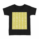 tシャツ キッズ 半袖 黒地 ブラック デザイン 90 100 110 120 130 140 150 Tシャツ ティーシャツ T shirt 050011