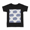 tシャツ キッズ 半袖 黒地 ブラック デザイン 90 100 110 120 130 140 150 160 Tシャツ ティーシャツ T shirt 050361(4)