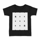 tシャツ キッズ 半袖 黒地 ブラック デザイン 90 100 110 120 130 140 150 160 Tシャツ ティーシャツ T shirt 050381(4)