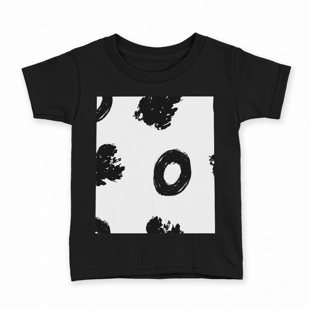 tシャツ キッズ 半袖 黒地 ブラック デザイン 90 100 110 120 130 140 150 160 Tシャツ ティーシャツ T shirt 050722