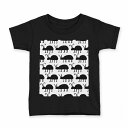 tシャツ キッズ 半袖 黒地 ブラック デザイン 90 100 110 120 130 140 150 160 Tシャツ ティーシャツ T shirt 050797(4)
