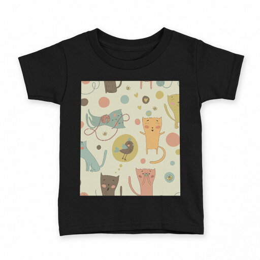 tシャツ キッズ 半袖 黒地 ブラック デザイン 90 100 110 120 130 140 150 160 Tシャツ ティーシャツ T shirt 006245 ねこ 猫 イラスト tシャツ キッズ 半袖 黒地 ブラック デザイン 90 100 110 120 130 140 150 160 Tシャツ ティーシャツ T shirt 006245 ねこ 猫 イラスト