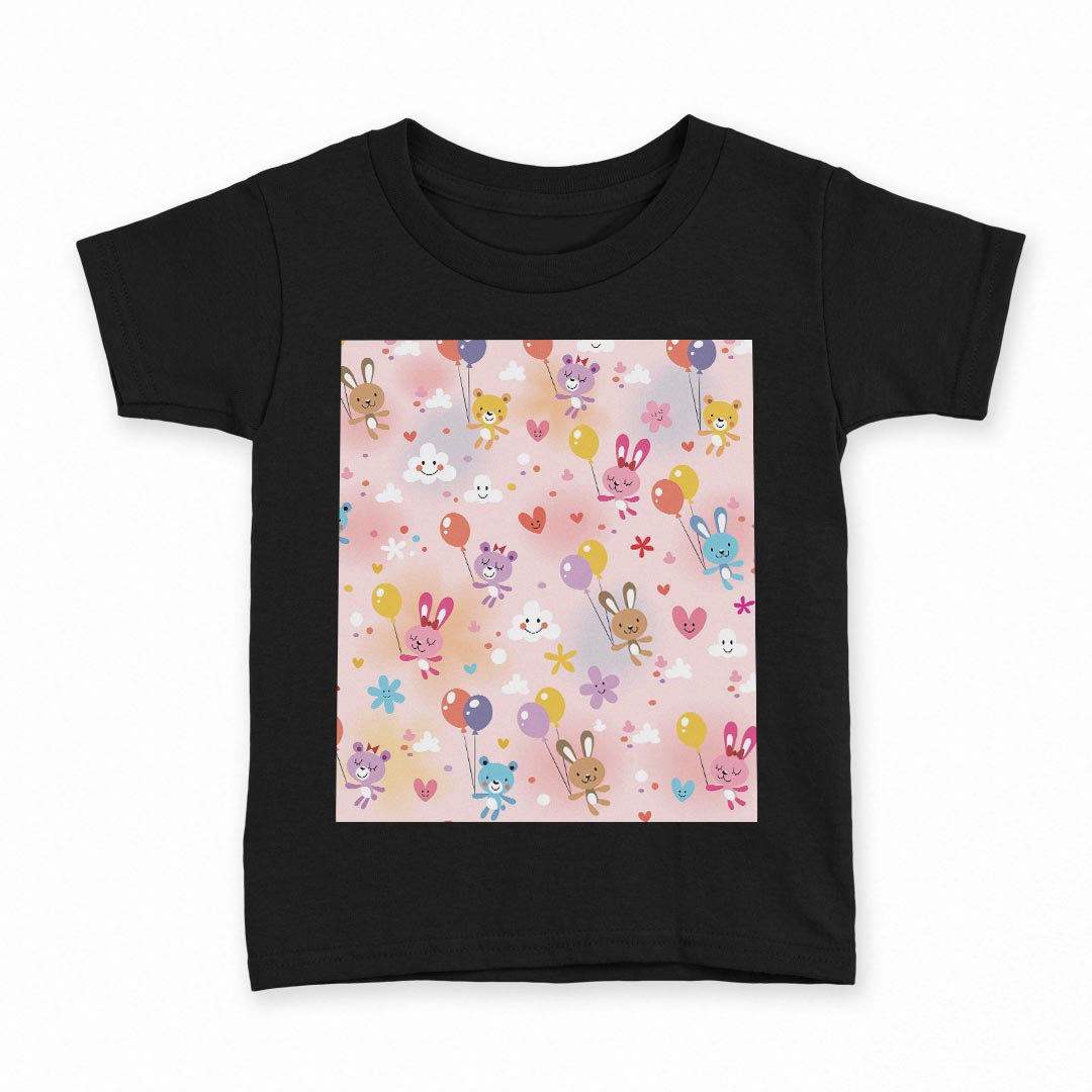 tシャツ キッズ 半袖 黒地 ブラック デザイン 90 100 110 120 130 140 150 Tシャツ ティーシャツ T shirt 上記で使用したデザインTシャツはこちら▼キッズ用Tシャツ　ブラック全デザインはこちらから▼ ▼キッズ用Tシャツ　グレー・ホワイト全デザインはこちらから▼商品特徴・15000デザインから選べる！デザインTシャツ！ ・洗濯も赤ちゃんにも安心なウェアプリント 　UltraChrome DGインクは洗濯に対しても色落ちが少なく、高い堅牢度が実証されています。 ・着心地や素材感にこだわった、上質なTシャツ。 ・1枚でも様になる万能型Tシャツ。 ・「よれない」「透けない」「長持ちする」という三大要素をすべて兼ね備えたTシャツです。 素材 ブラック：綿　100％ 注意事項画像はサンプルですので、Tシャツの大きさが若干異なる場合があります。ご覧の環境によっては多少色味に違いを感じる場合がございます。 イメージと違った、モニターと色味が異なるという理由での交換や返金はご対応出来かねます。 写真のカラーは可能な限り実際の商品に色味を近づけていますが、WEBの性質上ご使用のパソコンの設定や環境でカラーが若干異なります。 ご注文後に1点1点制作する受注生産品のため、不良品以外のご返品や交換は固くお断り致します。 選択間違いも保証対象外となりますため、ご注文の際は必ずサイズやカラーをご確認下さい。洗濯の際は、商品の色あせを避けるため手洗いをおすすめします。 つけ置き洗いは避けてください。 タンブラー乾燥はお控えください。発送について完全受注生産のハンドメイド商品となりますので、既製品と比べて発送までお時間を頂いています。 基本的に決済確認後、最大で10営業日での発送となります。繁忙期や休業日明けの場合はさらに時間がかかる場合があります。 その際には別途メールにてご連絡致します。メール便の場合、発送日から到着までに2〜4日ほどかかる場合が多く、紛失などの保障もご対応できかねます。あらかじめご了承下さい。