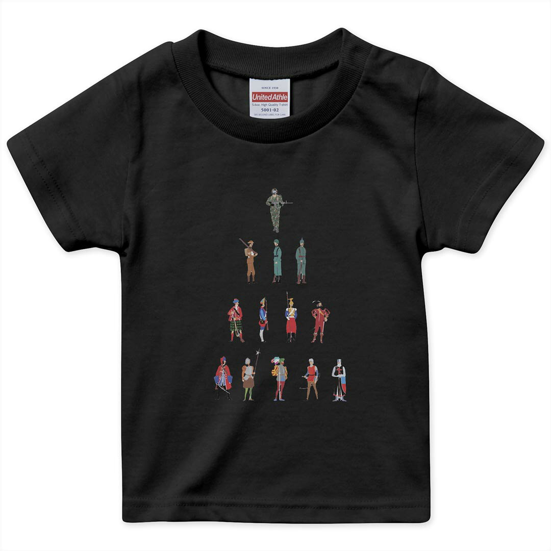 tシャツ キッズ 半袖 黒地 ブラック デザイン 90 100 110 120 130 140 150 Tシャツ ティーシャツ T shirt 上記で使用したデザインTシャツはこちら▼キッズ用Tシャツ　ブラック全デザインはこちらから▼ ▼キッズ用Tシャツ　グレー・ホワイト全デザインはこちらから▼商品特徴・15000デザインから選べる！デザインTシャツ！ ・洗濯も赤ちゃんにも安心なウェアプリント 　UltraChrome DGインクは洗濯に対しても色落ちが少なく、高い堅牢度が実証されています。 ・着心地や素材感にこだわった、上質なTシャツ。 ・1枚でも様になる万能型Tシャツ。 ・「よれない」「透けない」「長持ちする」という三大要素をすべて兼ね備えたTシャツです。 素材 ブラック：綿　100％ 注意事項画像はサンプルですので、Tシャツの大きさが若干異なる場合があります。ご覧の環境によっては多少色味に違いを感じる場合がございます。 イメージと違った、モニターと色味が異なるという理由での交換や返金はご対応出来かねます。 写真のカラーは可能な限り実際の商品に色味を近づけていますが、WEBの性質上ご使用のパソコンの設定や環境でカラーが若干異なります。 ご注文後に1点1点制作する受注生産品のため、不良品以外のご返品や交換は固くお断り致します。 選択間違いも保証対象外となりますため、ご注文の際は必ずサイズやカラーをご確認下さい。洗濯の際は、商品の色あせを避けるため手洗いをおすすめします。 つけ置き洗いは避けてください。 タンブラー乾燥はお控えください。発送について完全受注生産のハンドメイド商品となりますので、既製品と比べて発送までお時間を頂いています。 基本的に決済確認後、最大で10営業日での発送となります。繁忙期や休業日明けの場合はさらに時間がかかる場合があります。 その際には別途メールにてご連絡致します。メール便の場合、発送日から到着までに2〜4日ほどかかる場合が多く、紛失などの保障もご対応できかねます。あらかじめご了承下さい。