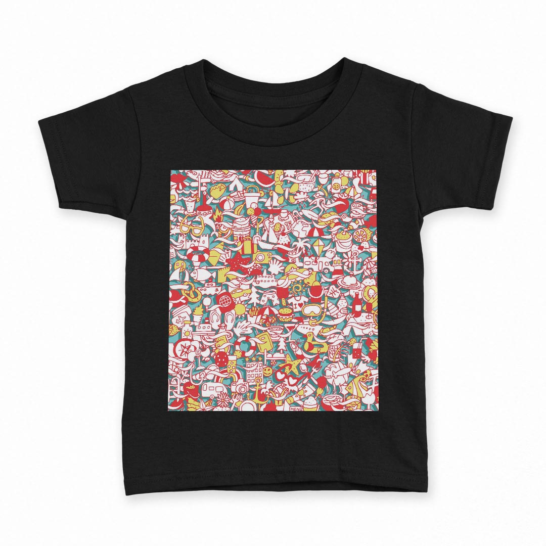 tシャツ キッズ 半袖 黒地 ブラック デザイン 90 100 110 120 130 140 150 160 Tシャツ ティーシャツ T..