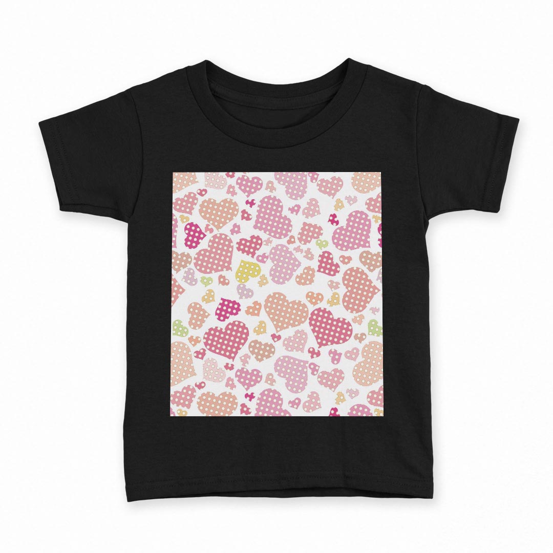 tシャツ キッズ 半袖 黒地 ブラック デザイン 90 100 110 120 130 140 150 Tシャツ ティーシャツ T shirt 上記で使用したデザインTシャツはこちら▼キッズ用Tシャツ　ブラック全デザインはこちらから▼ ▼キッズ用Tシャツ　グレー・ホワイト全デザインはこちらから▼商品特徴・15000デザインから選べる！デザインTシャツ！ ・洗濯も赤ちゃんにも安心なウェアプリント 　UltraChrome DGインクは洗濯に対しても色落ちが少なく、高い堅牢度が実証されています。 ・着心地や素材感にこだわった、上質なTシャツ。 ・1枚でも様になる万能型Tシャツ。 ・「よれない」「透けない」「長持ちする」という三大要素をすべて兼ね備えたTシャツです。 素材 ブラック：綿　100％ 注意事項画像はサンプルですので、Tシャツの大きさが若干異なる場合があります。ご覧の環境によっては多少色味に違いを感じる場合がございます。 イメージと違った、モニターと色味が異なるという理由での交換や返金はご対応出来かねます。 写真のカラーは可能な限り実際の商品に色味を近づけていますが、WEBの性質上ご使用のパソコンの設定や環境でカラーが若干異なります。 ご注文後に1点1点制作する受注生産品のため、不良品以外のご返品や交換は固くお断り致します。 選択間違いも保証対象外となりますため、ご注文の際は必ずサイズやカラーをご確認下さい。洗濯の際は、商品の色あせを避けるため手洗いをおすすめします。 つけ置き洗いは避けてください。 タンブラー乾燥はお控えください。発送について完全受注生産のハンドメイド商品となりますので、既製品と比べて発送までお時間を頂いています。 基本的に決済確認後、最大で10営業日での発送となります。繁忙期や休業日明けの場合はさらに時間がかかる場合があります。 その際には別途メールにてご連絡致します。メール便の場合、発送日から到着までに2〜4日ほどかかる場合が多く、紛失などの保障もご対応できかねます。あらかじめご了承下さい。