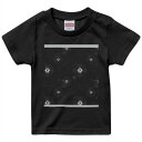 tシャツ キッズ 半袖 黒地 ブラック デザイン 90 100 110 120 130 140 150 160 Tシャツ ティーシャツ T shirt 007160 自転車 模様