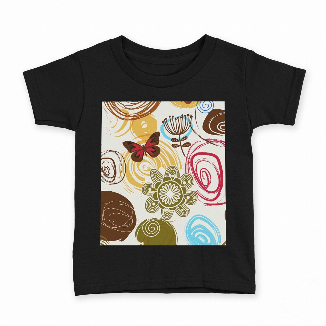 tシャツ キッズ 半袖 黒地 ブラック デザイン 90 100 110 120 130 140 150 Tシャツ ティーシャツ T shirt 上記で使用したデザインTシャツはこちら▼キッズ用Tシャツ　ブラック全デザインはこちらから▼ ▼キッズ用Tシャツ　グレー・ホワイト全デザインはこちらから▼商品特徴・15000デザインから選べる！デザインTシャツ！ ・洗濯も赤ちゃんにも安心なウェアプリント 　UltraChrome DGインクは洗濯に対しても色落ちが少なく、高い堅牢度が実証されています。 ・着心地や素材感にこだわった、上質なTシャツ。 ・1枚でも様になる万能型Tシャツ。 ・「よれない」「透けない」「長持ちする」という三大要素をすべて兼ね備えたTシャツです。 素材 ブラック：綿　100％ 注意事項画像はサンプルですので、Tシャツの大きさが若干異なる場合があります。ご覧の環境によっては多少色味に違いを感じる場合がございます。 イメージと違った、モニターと色味が異なるという理由での交換や返金はご対応出来かねます。 写真のカラーは可能な限り実際の商品に色味を近づけていますが、WEBの性質上ご使用のパソコンの設定や環境でカラーが若干異なります。 ご注文後に1点1点制作する受注生産品のため、不良品以外のご返品や交換は固くお断り致します。 選択間違いも保証対象外となりますため、ご注文の際は必ずサイズやカラーをご確認下さい。洗濯の際は、商品の色あせを避けるため手洗いをおすすめします。 つけ置き洗いは避けてください。 タンブラー乾燥はお控えください。発送について完全受注生産のハンドメイド商品となりますので、既製品と比べて発送までお時間を頂いています。 基本的に決済確認後、最大で10営業日での発送となります。繁忙期や休業日明けの場合はさらに時間がかかる場合があります。 その際には別途メールにてご連絡致します。メール便の場合、発送日から到着までに2〜4日ほどかかる場合が多く、紛失などの保障もご対応できかねます。あらかじめご了承下さい。
