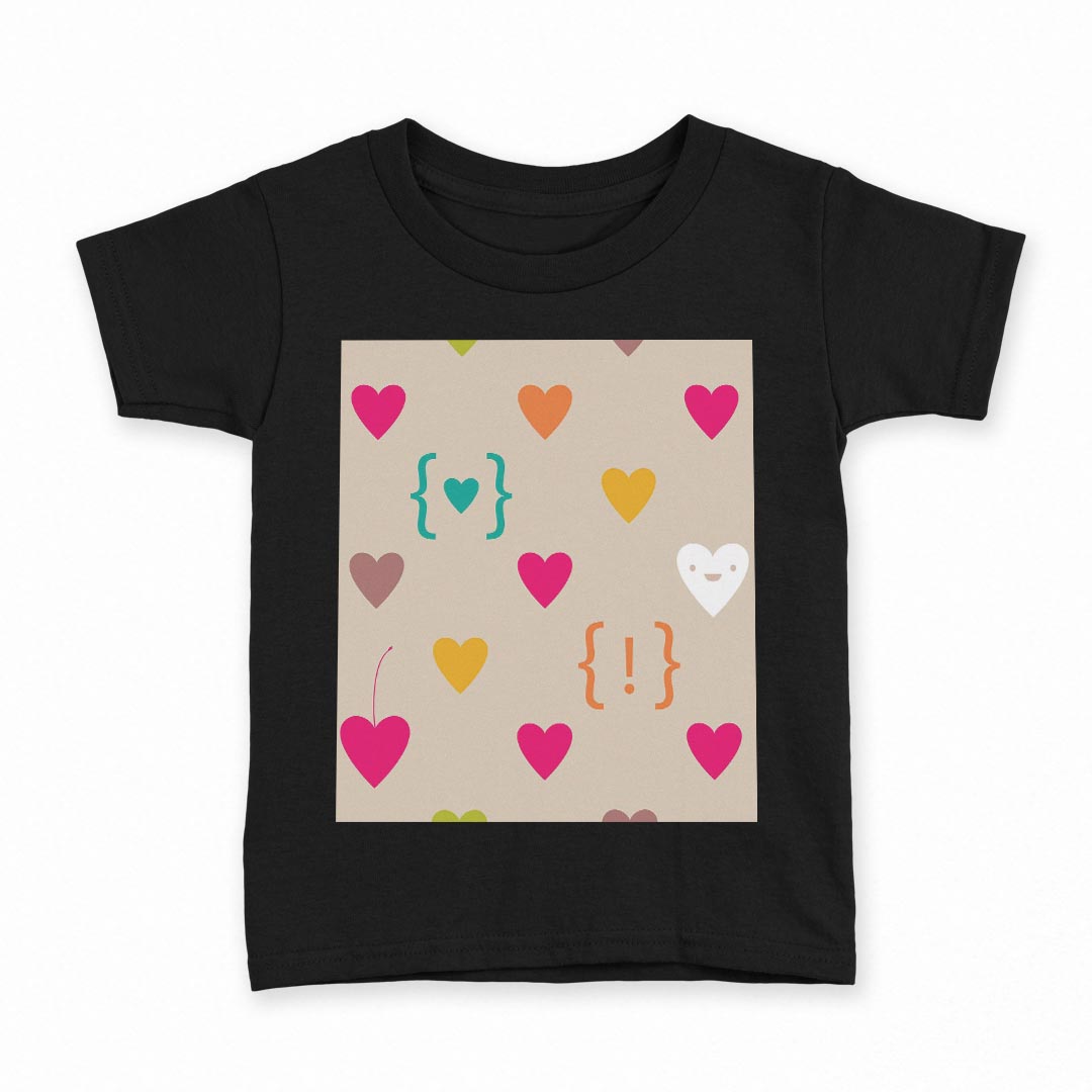 tシャツ キッズ 半袖 黒地 ブラック デザイン 90 100 110 120 130 140 150 Tシャツ ティーシャツ T shirt 上記で使用したデザインTシャツはこちら▼キッズ用Tシャツ　ブラック全デザインはこちらから▼ ▼キッズ用Tシャツ　グレー・ホワイト全デザインはこちらから▼商品特徴・15000デザインから選べる！デザインTシャツ！ ・洗濯も赤ちゃんにも安心なウェアプリント 　UltraChrome DGインクは洗濯に対しても色落ちが少なく、高い堅牢度が実証されています。 ・着心地や素材感にこだわった、上質なTシャツ。 ・1枚でも様になる万能型Tシャツ。 ・「よれない」「透けない」「長持ちする」という三大要素をすべて兼ね備えたTシャツです。 素材 ブラック：綿　100％ 注意事項画像はサンプルですので、Tシャツの大きさが若干異なる場合があります。ご覧の環境によっては多少色味に違いを感じる場合がございます。 イメージと違った、モニターと色味が異なるという理由での交換や返金はご対応出来かねます。 写真のカラーは可能な限り実際の商品に色味を近づけていますが、WEBの性質上ご使用のパソコンの設定や環境でカラーが若干異なります。 ご注文後に1点1点制作する受注生産品のため、不良品以外のご返品や交換は固くお断り致します。 選択間違いも保証対象外となりますため、ご注文の際は必ずサイズやカラーをご確認下さい。洗濯の際は、商品の色あせを避けるため手洗いをおすすめします。 つけ置き洗いは避けてください。 タンブラー乾燥はお控えください。発送について完全受注生産のハンドメイド商品となりますので、既製品と比べて発送までお時間を頂いています。 基本的に決済確認後、最大で10営業日での発送となります。繁忙期や休業日明けの場合はさらに時間がかかる場合があります。 その際には別途メールにてご連絡致します。メール便の場合、発送日から到着までに2〜4日ほどかかる場合が多く、紛失などの保障もご対応できかねます。あらかじめご了承下さい。
