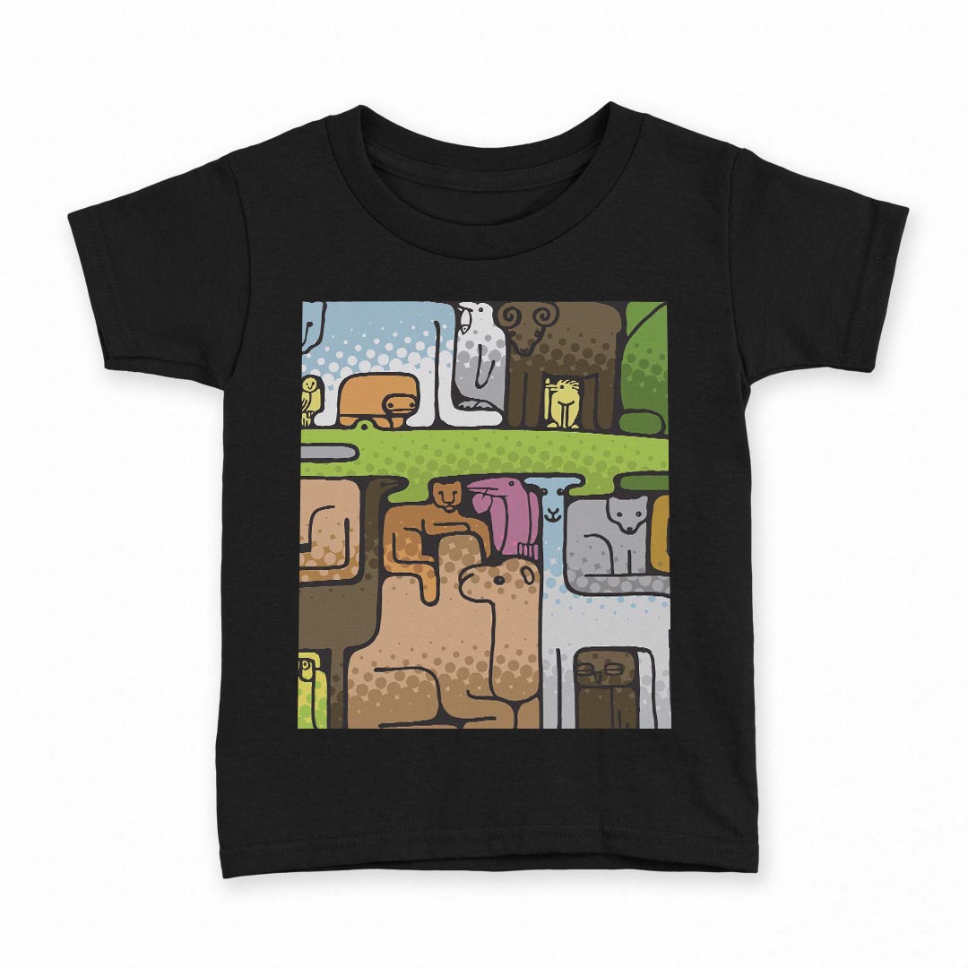 tシャツ キッズ 半袖 黒地 ブラック デザイン 90 100 110 120 130 140 150 160 Tシャツ ティーシャツ T..