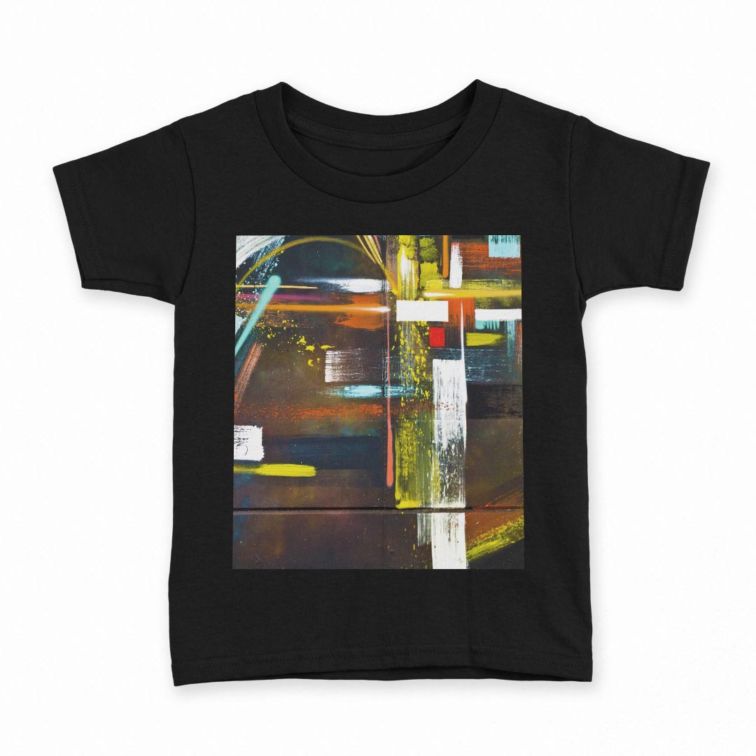 tシャツ キッズ 半袖 黒地 ブラック デザイン 90 100 110 120 130 140 150 Tシャツ ティーシャツ T shirt 上記で使用したデザインTシャツはこちら▼キッズ用Tシャツ　ブラック全デザインはこちらから▼ ▼キッズ用Tシャツ　グレー・ホワイト全デザインはこちらから▼商品特徴・15000デザインから選べる！デザインTシャツ！ ・洗濯も赤ちゃんにも安心なウェアプリント 　UltraChrome DGインクは洗濯に対しても色落ちが少なく、高い堅牢度が実証されています。 ・着心地や素材感にこだわった、上質なTシャツ。 ・1枚でも様になる万能型Tシャツ。 ・「よれない」「透けない」「長持ちする」という三大要素をすべて兼ね備えたTシャツです。 素材 ブラック：綿　100％ 注意事項画像はサンプルですので、Tシャツの大きさが若干異なる場合があります。ご覧の環境によっては多少色味に違いを感じる場合がございます。 イメージと違った、モニターと色味が異なるという理由での交換や返金はご対応出来かねます。 写真のカラーは可能な限り実際の商品に色味を近づけていますが、WEBの性質上ご使用のパソコンの設定や環境でカラーが若干異なります。 ご注文後に1点1点制作する受注生産品のため、不良品以外のご返品や交換は固くお断り致します。 選択間違いも保証対象外となりますため、ご注文の際は必ずサイズやカラーをご確認下さい。洗濯の際は、商品の色あせを避けるため手洗いをおすすめします。 つけ置き洗いは避けてください。 タンブラー乾燥はお控えください。発送について完全受注生産のハンドメイド商品となりますので、既製品と比べて発送までお時間を頂いています。 基本的に決済確認後、最大で10営業日での発送となります。繁忙期や休業日明けの場合はさらに時間がかかる場合があります。 その際には別途メールにてご連絡致します。メール便の場合、発送日から到着までに2〜4日ほどかかる場合が多く、紛失などの保障もご対応できかねます。あらかじめご了承下さい。