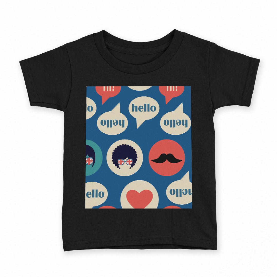 tシャツ キッズ 半袖 黒地 ブラック デザイン 90 100 110 120 130 140 150 Tシャツ ティーシャツ T shirt 上記で使用したデザインTシャツはこちら▼キッズ用Tシャツ　ブラック全デザインはこちらから▼ ▼キッズ用Tシャツ　グレー・ホワイト全デザインはこちらから▼商品特徴・15000デザインから選べる！デザインTシャツ！ ・洗濯も赤ちゃんにも安心なウェアプリント 　UltraChrome DGインクは洗濯に対しても色落ちが少なく、高い堅牢度が実証されています。 ・着心地や素材感にこだわった、上質なTシャツ。 ・1枚でも様になる万能型Tシャツ。 ・「よれない」「透けない」「長持ちする」という三大要素をすべて兼ね備えたTシャツです。 素材 ブラック：綿　100％ 注意事項画像はサンプルですので、Tシャツの大きさが若干異なる場合があります。ご覧の環境によっては多少色味に違いを感じる場合がございます。 イメージと違った、モニターと色味が異なるという理由での交換や返金はご対応出来かねます。 写真のカラーは可能な限り実際の商品に色味を近づけていますが、WEBの性質上ご使用のパソコンの設定や環境でカラーが若干異なります。 ご注文後に1点1点制作する受注生産品のため、不良品以外のご返品や交換は固くお断り致します。 選択間違いも保証対象外となりますため、ご注文の際は必ずサイズやカラーをご確認下さい。洗濯の際は、商品の色あせを避けるため手洗いをおすすめします。 つけ置き洗いは避けてください。 タンブラー乾燥はお控えください。発送について完全受注生産のハンドメイド商品となりますので、既製品と比べて発送までお時間を頂いています。 基本的に決済確認後、最大で10営業日での発送となります。繁忙期や休業日明けの場合はさらに時間がかかる場合があります。 その際には別途メールにてご連絡致します。メール便の場合、発送日から到着までに2〜4日ほどかかる場合が多く、紛失などの保障もご対応できかねます。あらかじめご了承下さい。