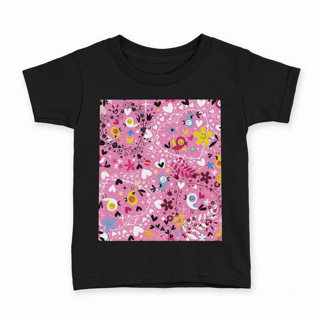 tシャツ キッズ 半袖 黒地 ブラック デザイン 90 100 110 120 130 140 150 Tシャツ ティーシャツ T shirt 上記で使用したデザインTシャツはこちら▼キッズ用Tシャツ　ブラック全デザインはこちらから▼ ▼キッズ用Tシャツ　グレー・ホワイト全デザインはこちらから▼商品特徴・15000デザインから選べる！デザインTシャツ！ ・洗濯も赤ちゃんにも安心なウェアプリント 　UltraChrome DGインクは洗濯に対しても色落ちが少なく、高い堅牢度が実証されています。 ・着心地や素材感にこだわった、上質なTシャツ。 ・1枚でも様になる万能型Tシャツ。 ・「よれない」「透けない」「長持ちする」という三大要素をすべて兼ね備えたTシャツです。 素材 ブラック：綿　100％ 注意事項画像はサンプルですので、Tシャツの大きさが若干異なる場合があります。ご覧の環境によっては多少色味に違いを感じる場合がございます。 イメージと違った、モニターと色味が異なるという理由での交換や返金はご対応出来かねます。 写真のカラーは可能な限り実際の商品に色味を近づけていますが、WEBの性質上ご使用のパソコンの設定や環境でカラーが若干異なります。 ご注文後に1点1点制作する受注生産品のため、不良品以外のご返品や交換は固くお断り致します。 選択間違いも保証対象外となりますため、ご注文の際は必ずサイズやカラーをご確認下さい。洗濯の際は、商品の色あせを避けるため手洗いをおすすめします。 つけ置き洗いは避けてください。 タンブラー乾燥はお控えください。発送について完全受注生産のハンドメイド商品となりますので、既製品と比べて発送までお時間を頂いています。 基本的に決済確認後、最大で10営業日での発送となります。繁忙期や休業日明けの場合はさらに時間がかかる場合があります。 その際には別途メールにてご連絡致します。メール便の場合、発送日から到着までに2〜4日ほどかかる場合が多く、紛失などの保障もご対応できかねます。あらかじめご了承下さい。