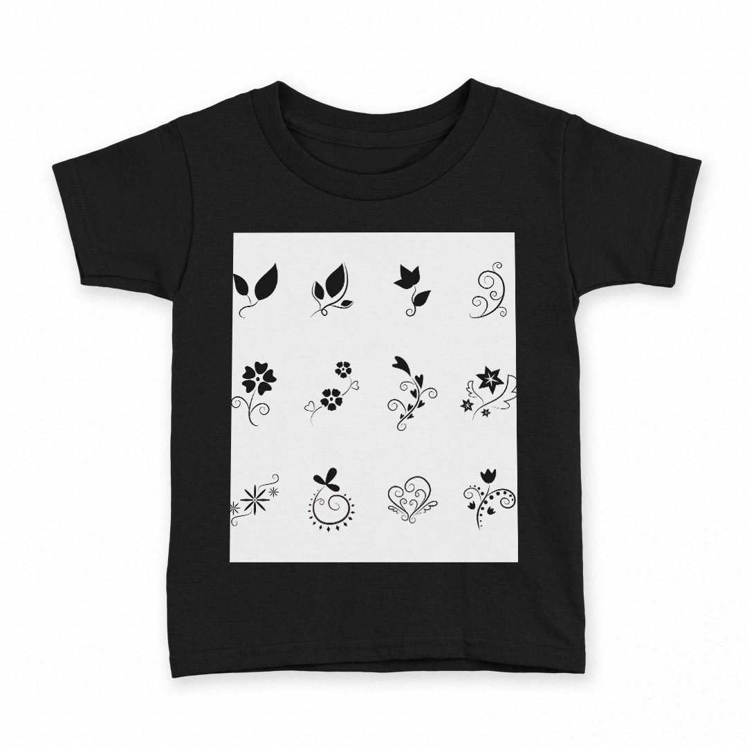 tシャツ キッズ 半袖 黒地 ブラック デザイン 90 100 110 120 130 140 150 Tシャツ ティーシャツ T shirt 上記で使用したデザインTシャツはこちら▼キッズ用Tシャツ　ブラック全デザインはこちらから▼ ▼キッズ用Tシャツ　グレー・ホワイト全デザインはこちらから▼商品特徴・15000デザインから選べる！デザインTシャツ！ ・洗濯も赤ちゃんにも安心なウェアプリント 　UltraChrome DGインクは洗濯に対しても色落ちが少なく、高い堅牢度が実証されています。 ・着心地や素材感にこだわった、上質なTシャツ。 ・1枚でも様になる万能型Tシャツ。 ・「よれない」「透けない」「長持ちする」という三大要素をすべて兼ね備えたTシャツです。 素材 ブラック：綿　100％ 注意事項画像はサンプルですので、Tシャツの大きさが若干異なる場合があります。ご覧の環境によっては多少色味に違いを感じる場合がございます。 イメージと違った、モニターと色味が異なるという理由での交換や返金はご対応出来かねます。 写真のカラーは可能な限り実際の商品に色味を近づけていますが、WEBの性質上ご使用のパソコンの設定や環境でカラーが若干異なります。 ご注文後に1点1点制作する受注生産品のため、不良品以外のご返品や交換は固くお断り致します。 選択間違いも保証対象外となりますため、ご注文の際は必ずサイズやカラーをご確認下さい。洗濯の際は、商品の色あせを避けるため手洗いをおすすめします。 つけ置き洗いは避けてください。 タンブラー乾燥はお控えください。発送について完全受注生産のハンドメイド商品となりますので、既製品と比べて発送までお時間を頂いています。 基本的に決済確認後、最大で10営業日での発送となります。繁忙期や休業日明けの場合はさらに時間がかかる場合があります。 その際には別途メールにてご連絡致します。メール便の場合、発送日から到着までに2〜4日ほどかかる場合が多く、紛失などの保障もご対応できかねます。あらかじめご了承下さい。