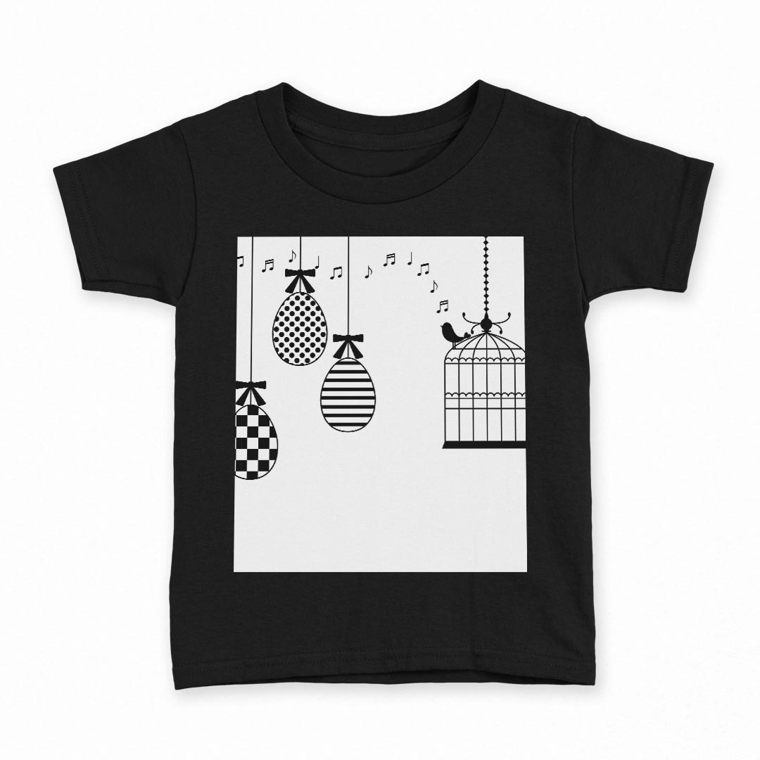 tシャツ キッズ 半袖 黒地 ブラック デザイン 90 100 110 120 130 140 150 Tシャツ ティーシャツ T shirt 上記で使用したデザインTシャツはこちら▼キッズ用Tシャツ　ブラック全デザインはこちらから▼ ▼キッズ用Tシャツ　グレー・ホワイト全デザインはこちらから▼商品特徴・15000デザインから選べる！デザインTシャツ！ ・洗濯も赤ちゃんにも安心なウェアプリント 　UltraChrome DGインクは洗濯に対しても色落ちが少なく、高い堅牢度が実証されています。 ・着心地や素材感にこだわった、上質なTシャツ。 ・1枚でも様になる万能型Tシャツ。 ・「よれない」「透けない」「長持ちする」という三大要素をすべて兼ね備えたTシャツです。 素材 ブラック：綿　100％ 注意事項画像はサンプルですので、Tシャツの大きさが若干異なる場合があります。ご覧の環境によっては多少色味に違いを感じる場合がございます。 イメージと違った、モニターと色味が異なるという理由での交換や返金はご対応出来かねます。 写真のカラーは可能な限り実際の商品に色味を近づけていますが、WEBの性質上ご使用のパソコンの設定や環境でカラーが若干異なります。 ご注文後に1点1点制作する受注生産品のため、不良品以外のご返品や交換は固くお断り致します。 選択間違いも保証対象外となりますため、ご注文の際は必ずサイズやカラーをご確認下さい。洗濯の際は、商品の色あせを避けるため手洗いをおすすめします。 つけ置き洗いは避けてください。 タンブラー乾燥はお控えください。発送について完全受注生産のハンドメイド商品となりますので、既製品と比べて発送までお時間を頂いています。 基本的に決済確認後、最大で10営業日での発送となります。繁忙期や休業日明けの場合はさらに時間がかかる場合があります。 その際には別途メールにてご連絡致します。メール便の場合、発送日から到着までに2〜4日ほどかかる場合が多く、紛失などの保障もご対応できかねます。あらかじめご了承下さい。