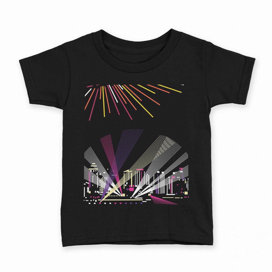 tシャツ キッズ 半袖 黒地 ブラック デザイン 90 100 110 120 130 140 150 Tシャツ ティーシャツ T shirt 上記で使用したデザインTシャツはこちら▼キッズ用Tシャツ　ブラック全デザインはこちらから▼ ▼キッズ用Tシャツ　グレー・ホワイト全デザインはこちらから▼商品特徴・15000デザインから選べる！デザインTシャツ！ ・洗濯も赤ちゃんにも安心なウェアプリント 　UltraChrome DGインクは洗濯に対しても色落ちが少なく、高い堅牢度が実証されています。 ・着心地や素材感にこだわった、上質なTシャツ。 ・1枚でも様になる万能型Tシャツ。 ・「よれない」「透けない」「長持ちする」という三大要素をすべて兼ね備えたTシャツです。 素材 ブラック：綿　100％ 注意事項画像はサンプルですので、Tシャツの大きさが若干異なる場合があります。ご覧の環境によっては多少色味に違いを感じる場合がございます。 イメージと違った、モニターと色味が異なるという理由での交換や返金はご対応出来かねます。 写真のカラーは可能な限り実際の商品に色味を近づけていますが、WEBの性質上ご使用のパソコンの設定や環境でカラーが若干異なります。 ご注文後に1点1点制作する受注生産品のため、不良品以外のご返品や交換は固くお断り致します。 選択間違いも保証対象外となりますため、ご注文の際は必ずサイズやカラーをご確認下さい。洗濯の際は、商品の色あせを避けるため手洗いをおすすめします。 つけ置き洗いは避けてください。 タンブラー乾燥はお控えください。発送について完全受注生産のハンドメイド商品となりますので、既製品と比べて発送までお時間を頂いています。 基本的に決済確認後、最大で10営業日での発送となります。繁忙期や休業日明けの場合はさらに時間がかかる場合があります。 その際には別途メールにてご連絡致します。メール便の場合、発送日から到着までに2〜4日ほどかかる場合が多く、紛失などの保障もご対応できかねます。あらかじめご了承下さい。