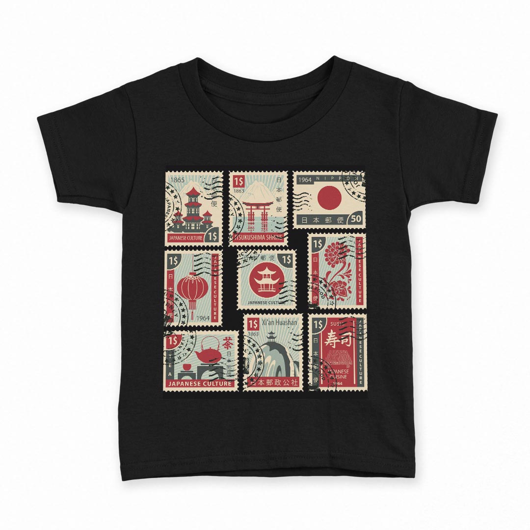 tシャツ キッズ 半袖 黒地 ブラック デザイン 90 100 110 120 130 140 150 160 Tシャツ ティーシャツ T..