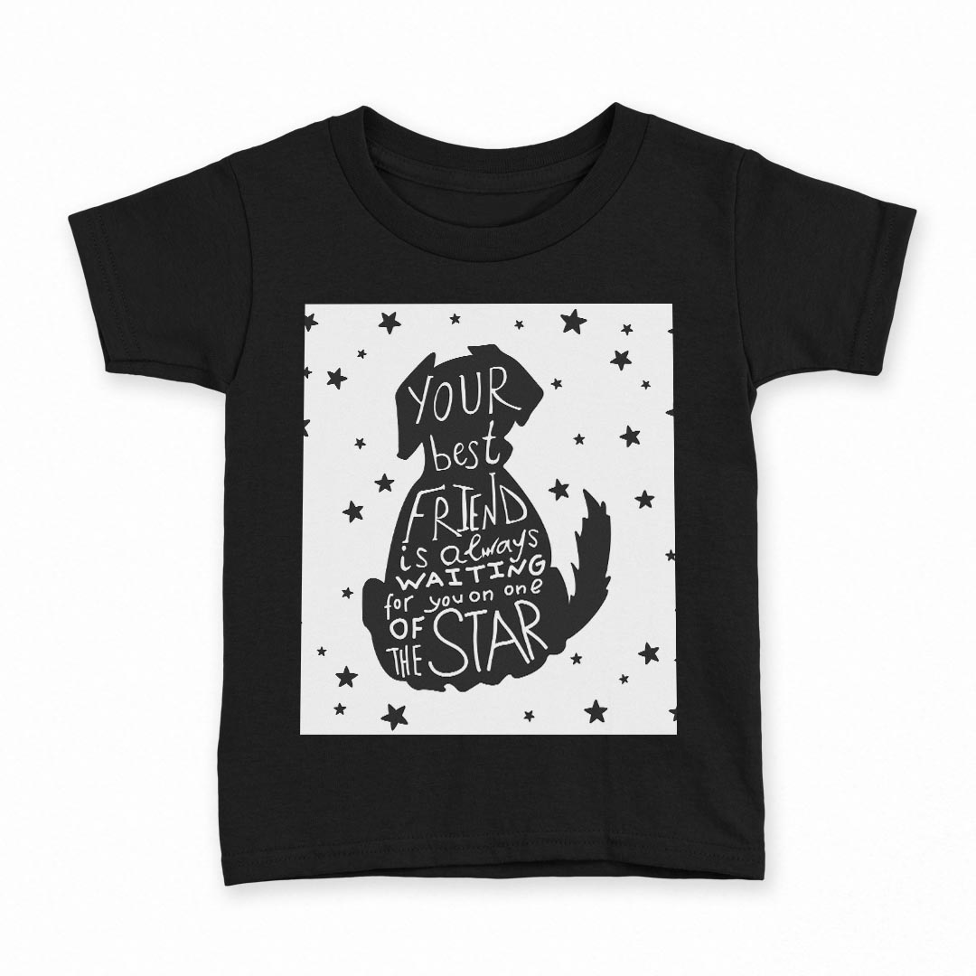 tシャツ キッズ 半袖 黒地 ブラック デザイン 90 100 110 120 130 140 150 Tシャツ ティーシャツ T shirt 上記で使用したデザインTシャツはこちら▼キッズ用Tシャツ　ブラック全デザインはこちらから▼ ▼キッズ用Tシャツ　グレー・ホワイト全デザインはこちらから▼商品特徴・15000デザインから選べる！デザインTシャツ！ ・洗濯も赤ちゃんにも安心なウェアプリント 　UltraChrome DGインクは洗濯に対しても色落ちが少なく、高い堅牢度が実証されています。 ・着心地や素材感にこだわった、上質なTシャツ。 ・1枚でも様になる万能型Tシャツ。 ・「よれない」「透けない」「長持ちする」という三大要素をすべて兼ね備えたTシャツです。 素材 ブラック：綿　100％ 注意事項画像はサンプルですので、Tシャツの大きさが若干異なる場合があります。ご覧の環境によっては多少色味に違いを感じる場合がございます。 イメージと違った、モニターと色味が異なるという理由での交換や返金はご対応出来かねます。 写真のカラーは可能な限り実際の商品に色味を近づけていますが、WEBの性質上ご使用のパソコンの設定や環境でカラーが若干異なります。 ご注文後に1点1点制作する受注生産品のため、不良品以外のご返品や交換は固くお断り致します。 選択間違いも保証対象外となりますため、ご注文の際は必ずサイズやカラーをご確認下さい。洗濯の際は、商品の色あせを避けるため手洗いをおすすめします。 つけ置き洗いは避けてください。 タンブラー乾燥はお控えください。発送について完全受注生産のハンドメイド商品となりますので、既製品と比べて発送までお時間を頂いています。 基本的に決済確認後、最大で10営業日での発送となります。繁忙期や休業日明けの場合はさらに時間がかかる場合があります。 その際には別途メールにてご連絡致します。メール便の場合、発送日から到着までに2〜4日ほどかかる場合が多く、紛失などの保障もご対応できかねます。あらかじめご了承下さい。