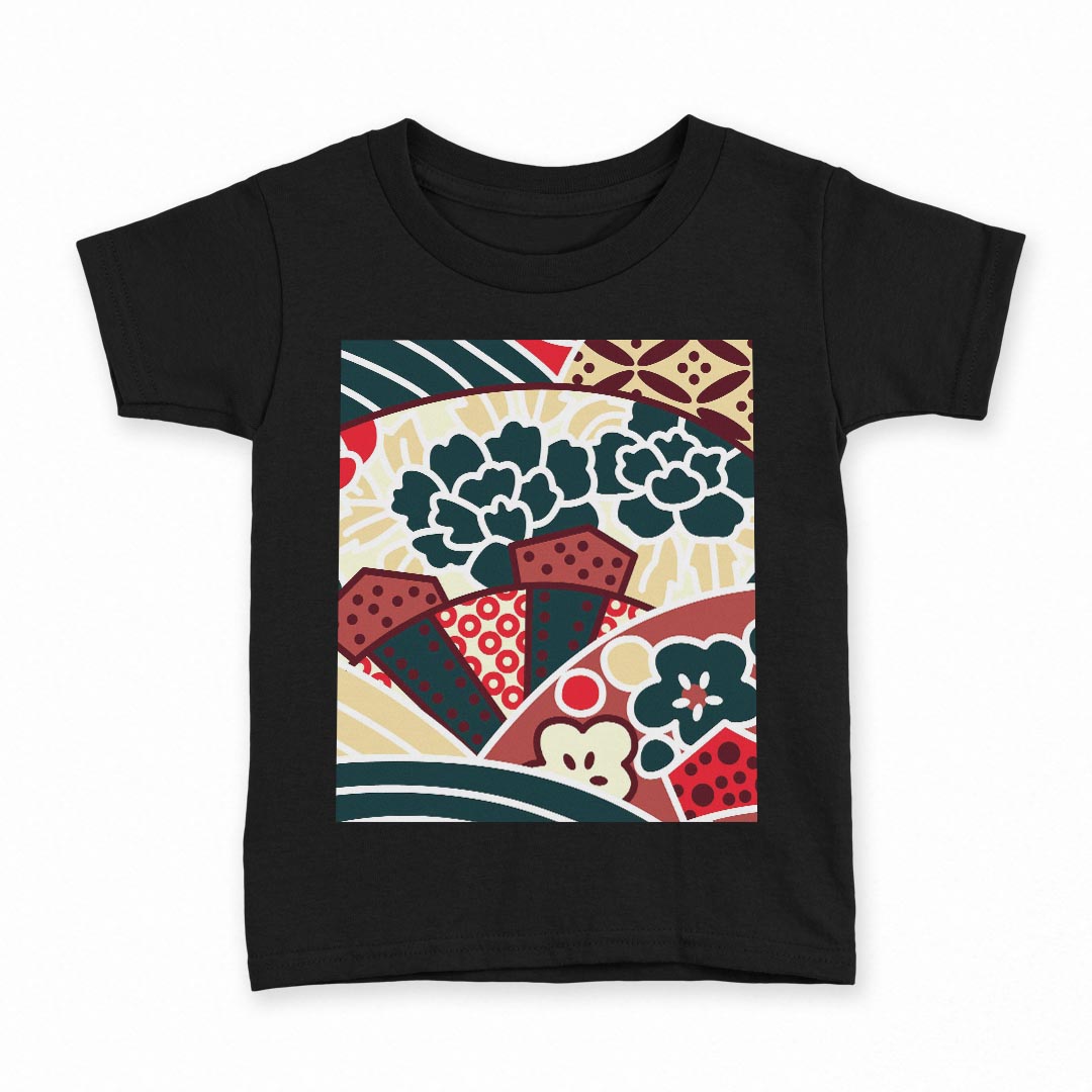 tシャツ キッズ 半袖 黒地 ブラック デザイン 90 100 110 120 130 140 150 Tシャツ ティーシャツ T shirt 上記で使用したデザインTシャツはこちら▼キッズ用Tシャツ　ブラック全デザインはこちらから▼ ▼キッズ用Tシャツ　グレー・ホワイト全デザインはこちらから▼商品特徴・15000デザインから選べる！デザインTシャツ！ ・洗濯も赤ちゃんにも安心なウェアプリント 　UltraChrome DGインクは洗濯に対しても色落ちが少なく、高い堅牢度が実証されています。 ・着心地や素材感にこだわった、上質なTシャツ。 ・1枚でも様になる万能型Tシャツ。 ・「よれない」「透けない」「長持ちする」という三大要素をすべて兼ね備えたTシャツです。 素材 ブラック：綿　100％ 注意事項画像はサンプルですので、Tシャツの大きさが若干異なる場合があります。ご覧の環境によっては多少色味に違いを感じる場合がございます。 イメージと違った、モニターと色味が異なるという理由での交換や返金はご対応出来かねます。 写真のカラーは可能な限り実際の商品に色味を近づけていますが、WEBの性質上ご使用のパソコンの設定や環境でカラーが若干異なります。 ご注文後に1点1点制作する受注生産品のため、不良品以外のご返品や交換は固くお断り致します。 選択間違いも保証対象外となりますため、ご注文の際は必ずサイズやカラーをご確認下さい。洗濯の際は、商品の色あせを避けるため手洗いをおすすめします。 つけ置き洗いは避けてください。 タンブラー乾燥はお控えください。発送について完全受注生産のハンドメイド商品となりますので、既製品と比べて発送までお時間を頂いています。 基本的に決済確認後、最大で10営業日での発送となります。繁忙期や休業日明けの場合はさらに時間がかかる場合があります。 その際には別途メールにてご連絡致します。メール便の場合、発送日から到着までに2〜4日ほどかかる場合が多く、紛失などの保障もご対応できかねます。あらかじめご了承下さい。