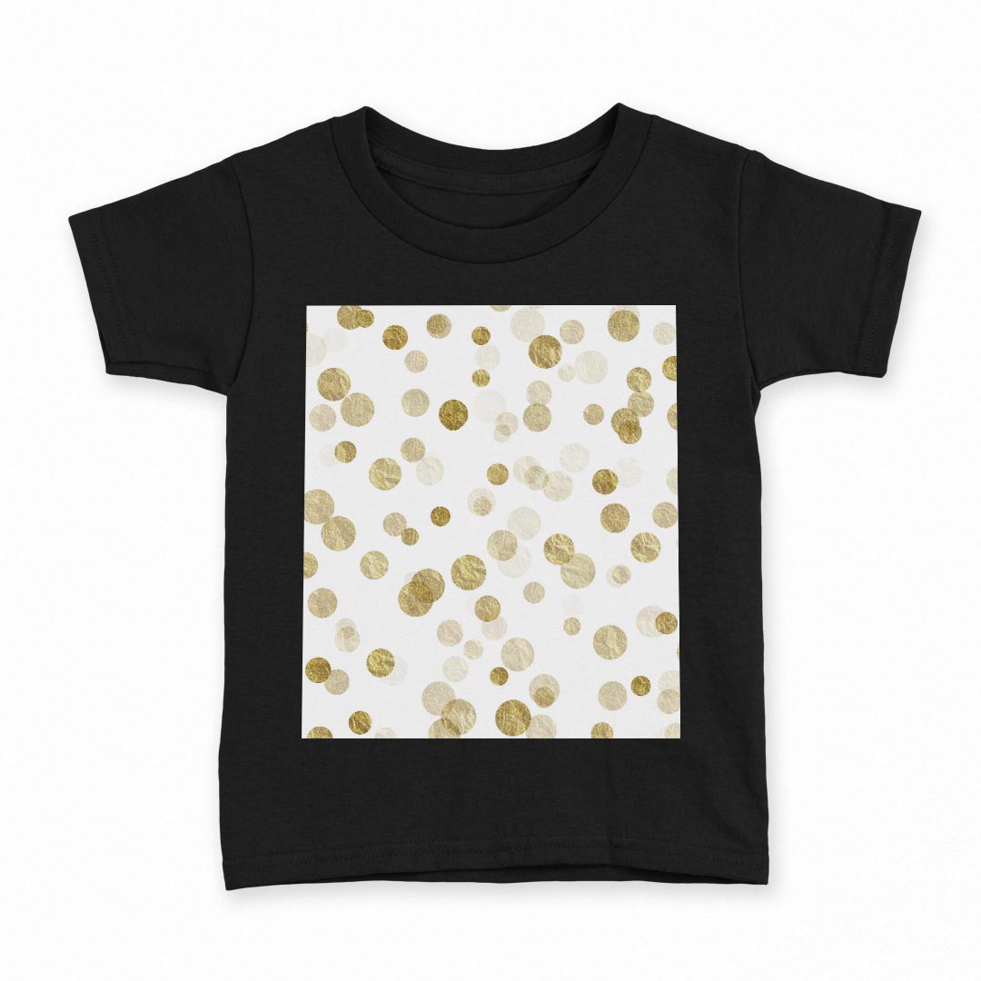 tシャツ キッズ 半袖 黒地 ブラック デザイン 90 100 110 120 130 140 150 160 Tシャツ ティーシャツ T shirt 012221 ドット 水玉 シンプル