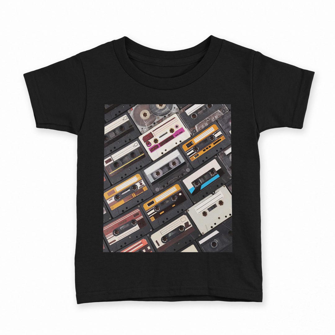 tシャツ キッズ 半袖 黒地 ブラック デザイン 90 100 110 120 130 140 150 160 Tシャツ ティーシャツ T..