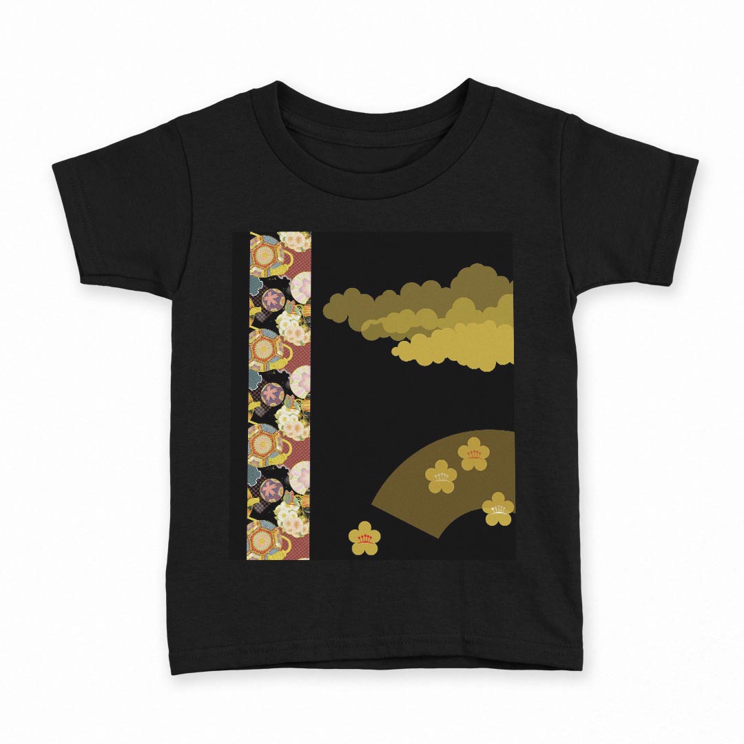 tシャツ キッズ 半袖 黒地 ブラック デザイン 90 100 110 120 130 140 150 Tシャツ ティーシャツ T shirt 上記で使用したデザインTシャツはこちら▼キッズ用Tシャツ　ブラック全デザインはこちらから▼ ▼キッズ用Tシャツ　グレー・ホワイト全デザインはこちらから▼商品特徴・15000デザインから選べる！デザインTシャツ！ ・洗濯も赤ちゃんにも安心なウェアプリント 　UltraChrome DGインクは洗濯に対しても色落ちが少なく、高い堅牢度が実証されています。 ・着心地や素材感にこだわった、上質なTシャツ。 ・1枚でも様になる万能型Tシャツ。 ・「よれない」「透けない」「長持ちする」という三大要素をすべて兼ね備えたTシャツです。 素材 ブラック：綿　100％ 注意事項画像はサンプルですので、Tシャツの大きさが若干異なる場合があります。ご覧の環境によっては多少色味に違いを感じる場合がございます。 イメージと違った、モニターと色味が異なるという理由での交換や返金はご対応出来かねます。 写真のカラーは可能な限り実際の商品に色味を近づけていますが、WEBの性質上ご使用のパソコンの設定や環境でカラーが若干異なります。 ご注文後に1点1点制作する受注生産品のため、不良品以外のご返品や交換は固くお断り致します。 選択間違いも保証対象外となりますため、ご注文の際は必ずサイズやカラーをご確認下さい。洗濯の際は、商品の色あせを避けるため手洗いをおすすめします。 つけ置き洗いは避けてください。 タンブラー乾燥はお控えください。発送について完全受注生産のハンドメイド商品となりますので、既製品と比べて発送までお時間を頂いています。 基本的に決済確認後、最大で10営業日での発送となります。繁忙期や休業日明けの場合はさらに時間がかかる場合があります。 その際には別途メールにてご連絡致します。メール便の場合、発送日から到着までに2〜4日ほどかかる場合が多く、紛失などの保障もご対応できかねます。あらかじめご了承下さい。