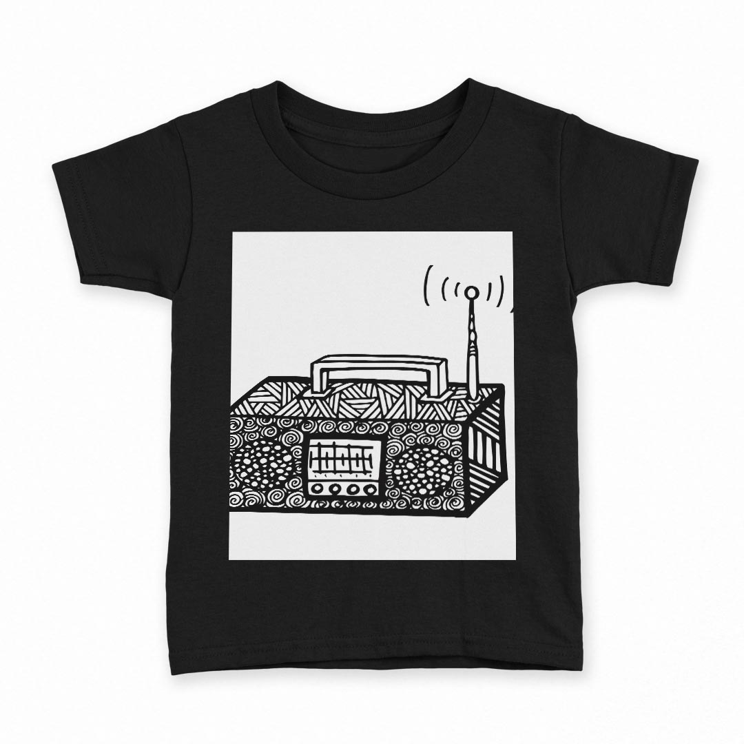 tシャツ キッズ 半袖 黒地 ブラック 