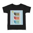 tシャツ キッズ 半袖 黒地 ブラック デザイン 90 100 110 120 130 140 150 160 Tシャツ ティーシャツ T shirt 0152...