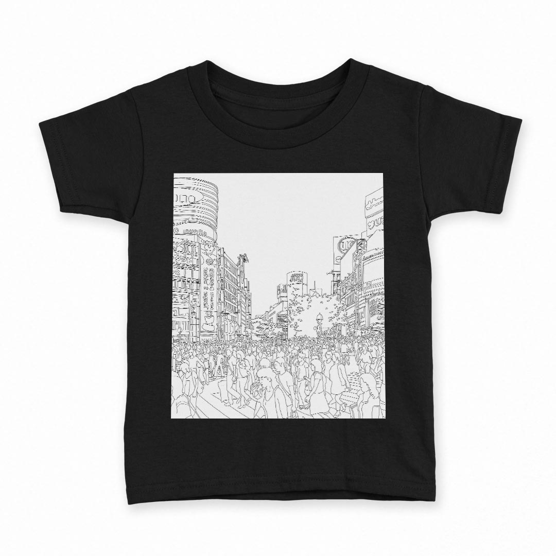 tシャツ キッズ 半袖 黒地 ブラック デザイン 90 100 110 120 130 140 150 Tシャツ ティーシャツ T shirt 上記で使用したデザインTシャツはこちら▼キッズ用Tシャツ　ブラック全デザインはこちらから▼ ▼キッズ用Tシャツ　グレー・ホワイト全デザインはこちらから▼商品特徴・15000デザインから選べる！デザインTシャツ！ ・洗濯も赤ちゃんにも安心なウェアプリント 　UltraChrome DGインクは洗濯に対しても色落ちが少なく、高い堅牢度が実証されています。 ・着心地や素材感にこだわった、上質なTシャツ。 ・1枚でも様になる万能型Tシャツ。 ・「よれない」「透けない」「長持ちする」という三大要素をすべて兼ね備えたTシャツです。 素材 ブラック：綿　100％ 注意事項画像はサンプルですので、Tシャツの大きさが若干異なる場合があります。ご覧の環境によっては多少色味に違いを感じる場合がございます。 イメージと違った、モニターと色味が異なるという理由での交換や返金はご対応出来かねます。 写真のカラーは可能な限り実際の商品に色味を近づけていますが、WEBの性質上ご使用のパソコンの設定や環境でカラーが若干異なります。 ご注文後に1点1点制作する受注生産品のため、不良品以外のご返品や交換は固くお断り致します。 選択間違いも保証対象外となりますため、ご注文の際は必ずサイズやカラーをご確認下さい。洗濯の際は、商品の色あせを避けるため手洗いをおすすめします。 つけ置き洗いは避けてください。 タンブラー乾燥はお控えください。発送について完全受注生産のハンドメイド商品となりますので、既製品と比べて発送までお時間を頂いています。 基本的に決済確認後、最大で10営業日での発送となります。繁忙期や休業日明けの場合はさらに時間がかかる場合があります。 その際には別途メールにてご連絡致します。メール便の場合、発送日から到着までに2〜4日ほどかかる場合が多く、紛失などの保障もご対応できかねます。あらかじめご了承下さい。