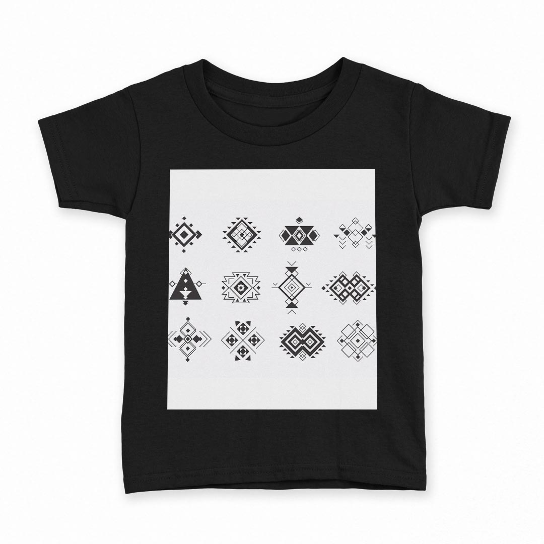 tシャツ キッズ 半袖 黒地 ブラック デザイン 90 100 110 120 130 140 150 160 Tシ...