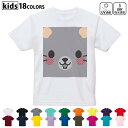 ドライTシャツ 吸水 速乾 DRY 選べる18カラー 4サイズ キッズ 半袖 デザインドライTシャツ スポーツ ゆったり デザイン 120サイズ 130サイズ 140サイズ 150サイズ 160サイズ 005572 動物 イラスト ねずみ