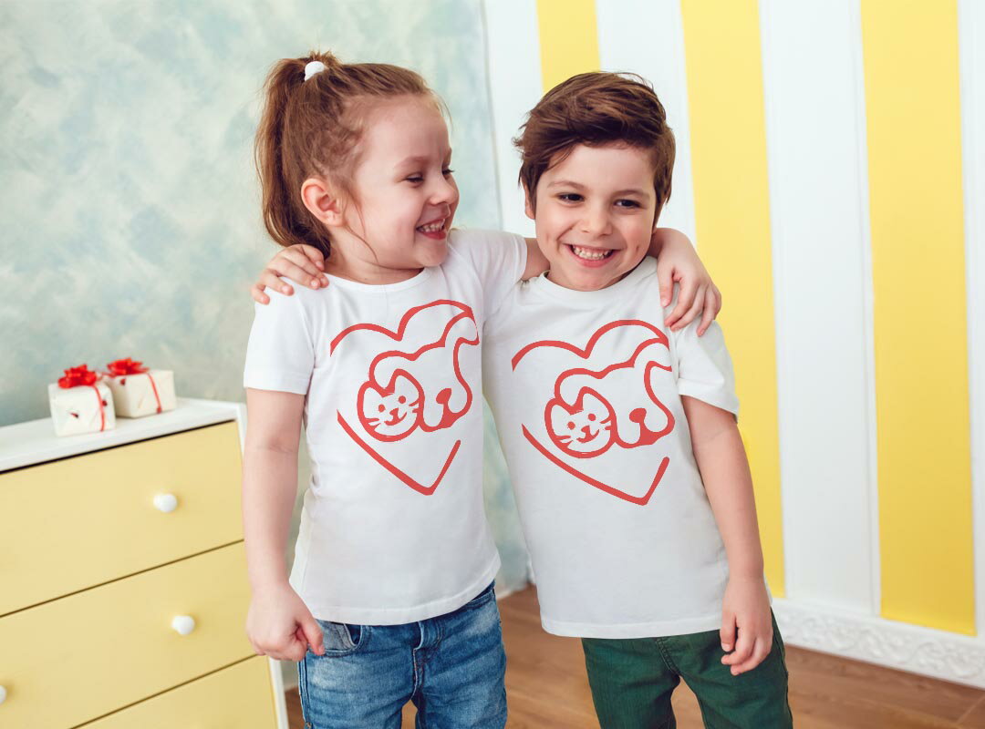 キッズ ドライTシャツ ホワイト 半袖 4.1オンス トレーニング スポーツ ジム 運動会 ドライアスレチック UVカット 紫外線遮蔽 吸水速乾 120 130 140 150 160 026105 犬　ネコ