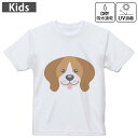 キッズ ドライTシャツ ホワイト 半袖 4.1オンス トレーニング スポーツ ジム 運動会 ドライアスレチック UVカット 紫外線遮蔽 吸水速乾 120 130 140 150 160 022586 犬 dog かわいい