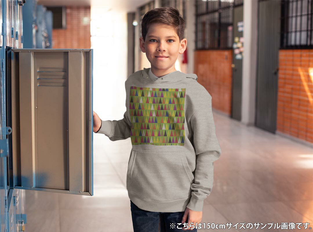 パーカー キッズ ホワイト グレー ブラック デザイン 110 130 150 parker hooded sweatshirt フーディ 白　黒　灰色 子供 男の子 女の子 014698 模様　ユニーク　カラフル