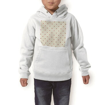 パーカー キッズ ホワイト グレー ブラック デザイン 110 130 150 parker hooded sweatshirt フーディ 白　黒　灰色 子供 男の子 女の子 000229 ドット　水玉