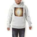 パーカー キッズ ホワイト グレー ブラック デザイン 110 130 150 parker hooded sweatshirt フーディ 白　黒　灰色 子供 男の子 女の子 000420 キラキラ　光