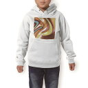 パーカー キッズ ホワイト グレー ブラック デザイン 110 130 150 parker hooded sweatshirt フーディ 白 黒 灰色 子供 男の子 女の子 000481 カラフル ウェーブ(4)