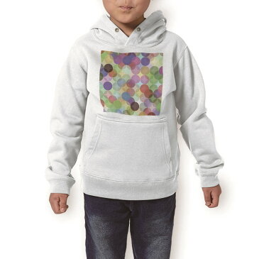 パーカー キッズ ホワイト グレー ブラック デザイン 110 130 150 parker hooded sweatshirt フーディ 白　黒　灰色 子供 男の子 女の子 000490 水玉　ドット　カラフル