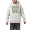 パーカー キッズ ホワイト グレー ブラック デザイン 110 130 150 parker hooded sweatshirt フーディ 白　黒　灰色 子供 男の子 女の子 000708 丸　ドット