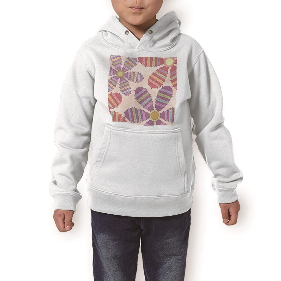 パーカー キッズ ホワイト グレー ブラック デザイン 110 130 150 parker hooded sweatshirt フーディ 白 黒 灰色 子供 男の子 女の子 000722 花 ストライプ