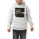 パーカー キッズ ホワイト グレー ブラック デザイン 110 130 150 parker hooded sweatshirt フーディ 白 黒 灰色 子供 男の子 女の子 001036 レコード 音楽(4)