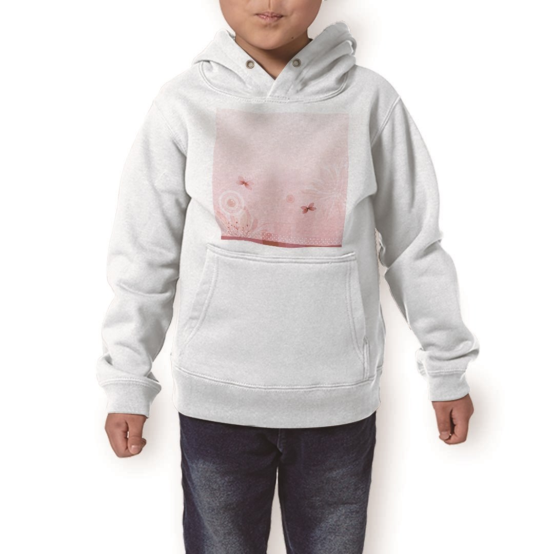 パーカー キッズ ホワイト グレー ブラック デザイン 110 130 150 parker hooded sweatshirt フーディ 白　黒　灰色 子供 男の子 女の子 001989 花　リボン　ピンク