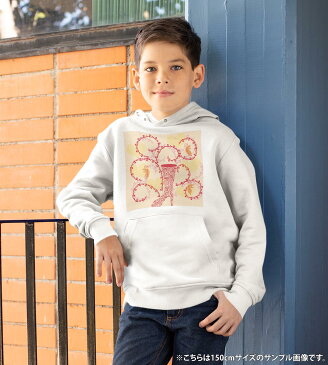 パーカー キッズ ホワイト グレー ブラック デザイン 110 130 150 parker hooded sweatshirt フーディ 白　黒　灰色 子供 男の子 女の子 007279 靴　ヒール　赤　レッド