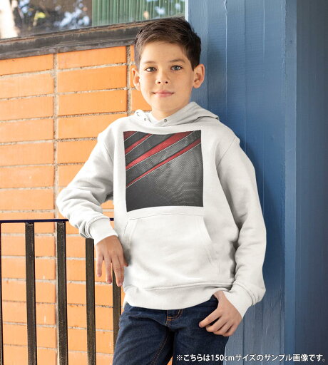 パーカー キッズ ホワイト グレー ブラック デザイン 110 130 150 parker hooded sweatshirt フーディ 白 黒 灰色 子供 男の子 女の子 013267 黒 赤 かっこいい