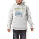 パーカー キッズ ホワイト グレー ブラック デザイン 110 130 150 parker hooded sweatshirt フーディ 白　黒　灰色 子供 男の子 女の子 002185 シンプル　青　緑